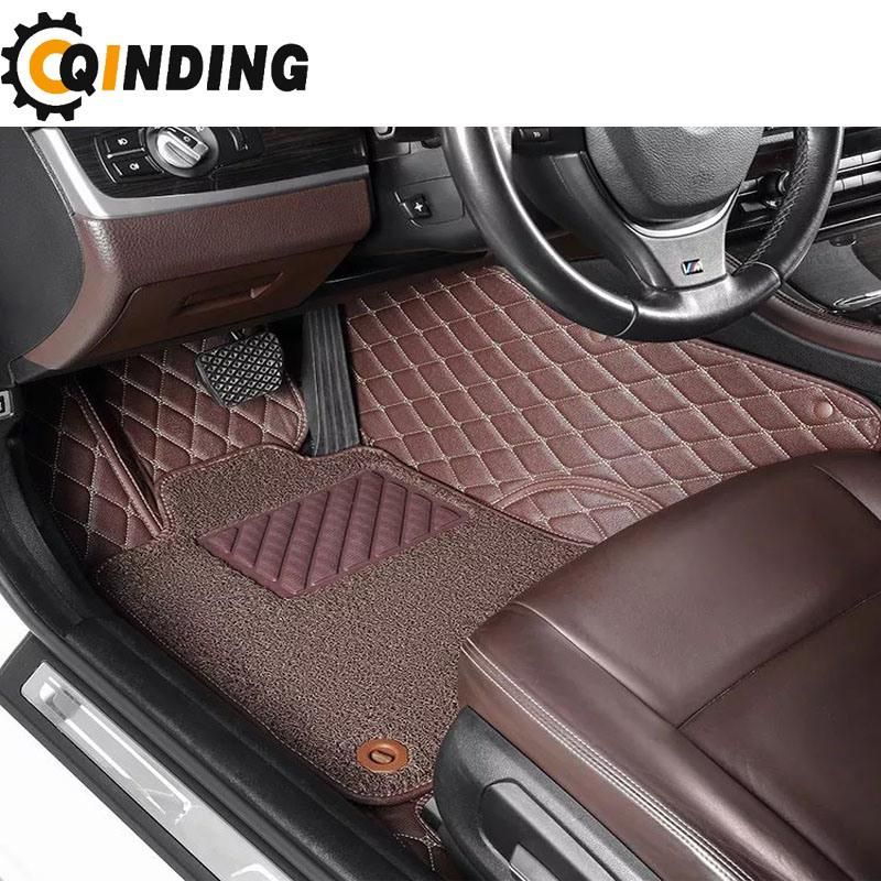 Heavy Duty Premium SUV Truck Van Rubber and Latex Car Floor Mat 4-1128