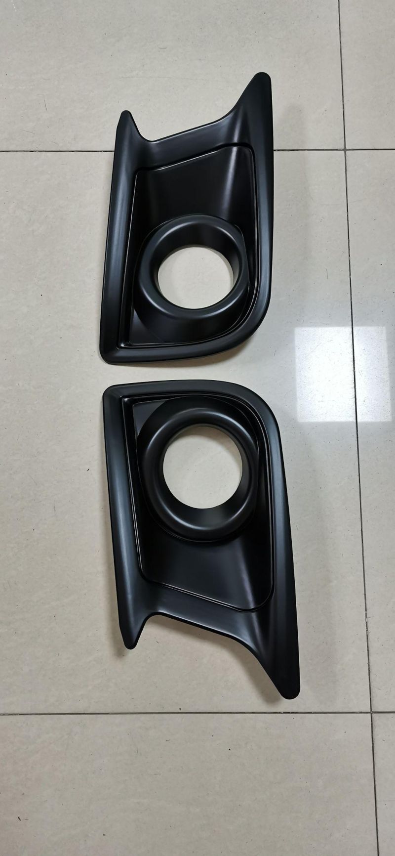 Color/ Black Front Fog Light Cover for Isuzu D-Max 2015