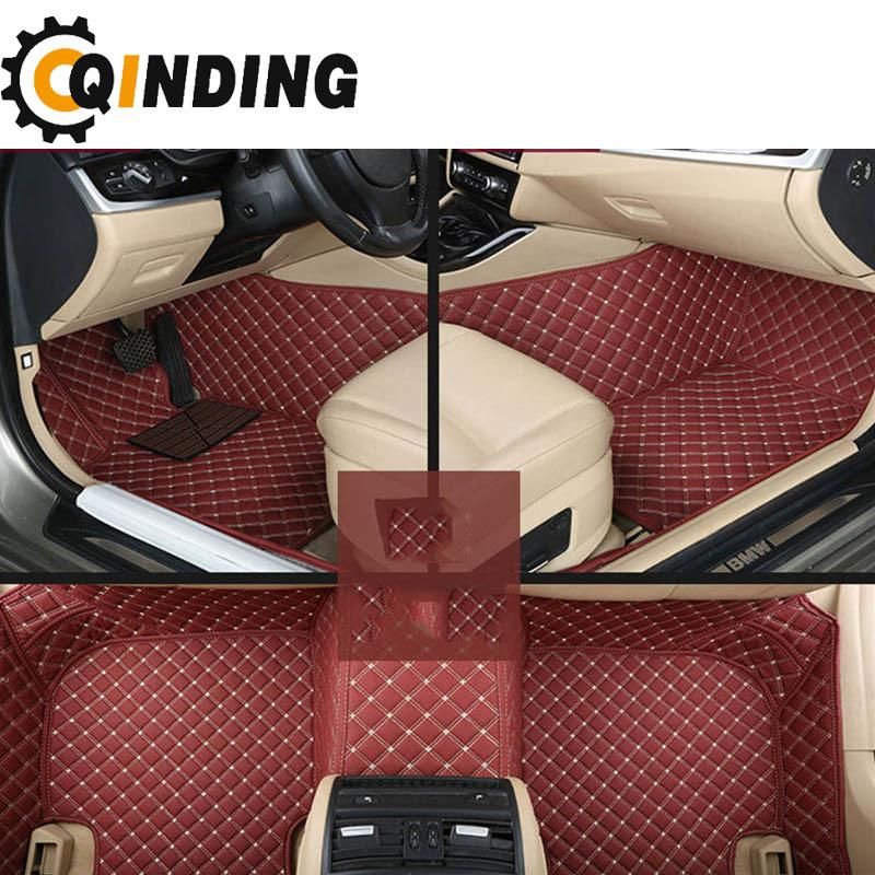 Customized Logo 3D TPE Anti-Slip Waterproof Car Floor Carpet Foot Mat for Pajero Sport