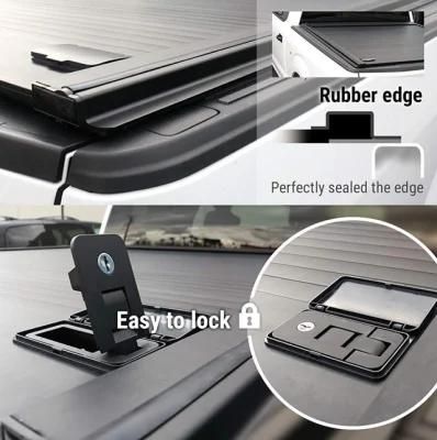 Double-Locked Aluminum Alloy Rolling Shutter Door in The Tail Car of Pickup Truck, Tonneau Cover for Ranger, 5.5FT Tonneau Bed Cover