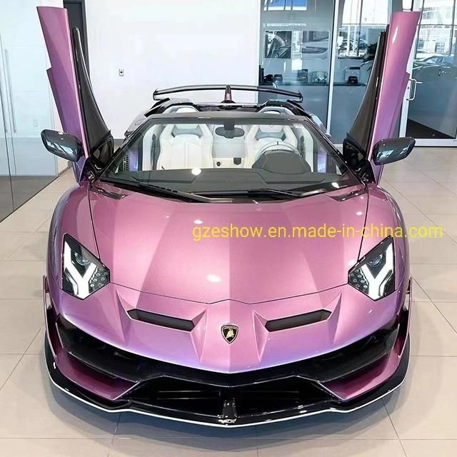 Pet Liquid Crystal Pink Vehicle Wrap