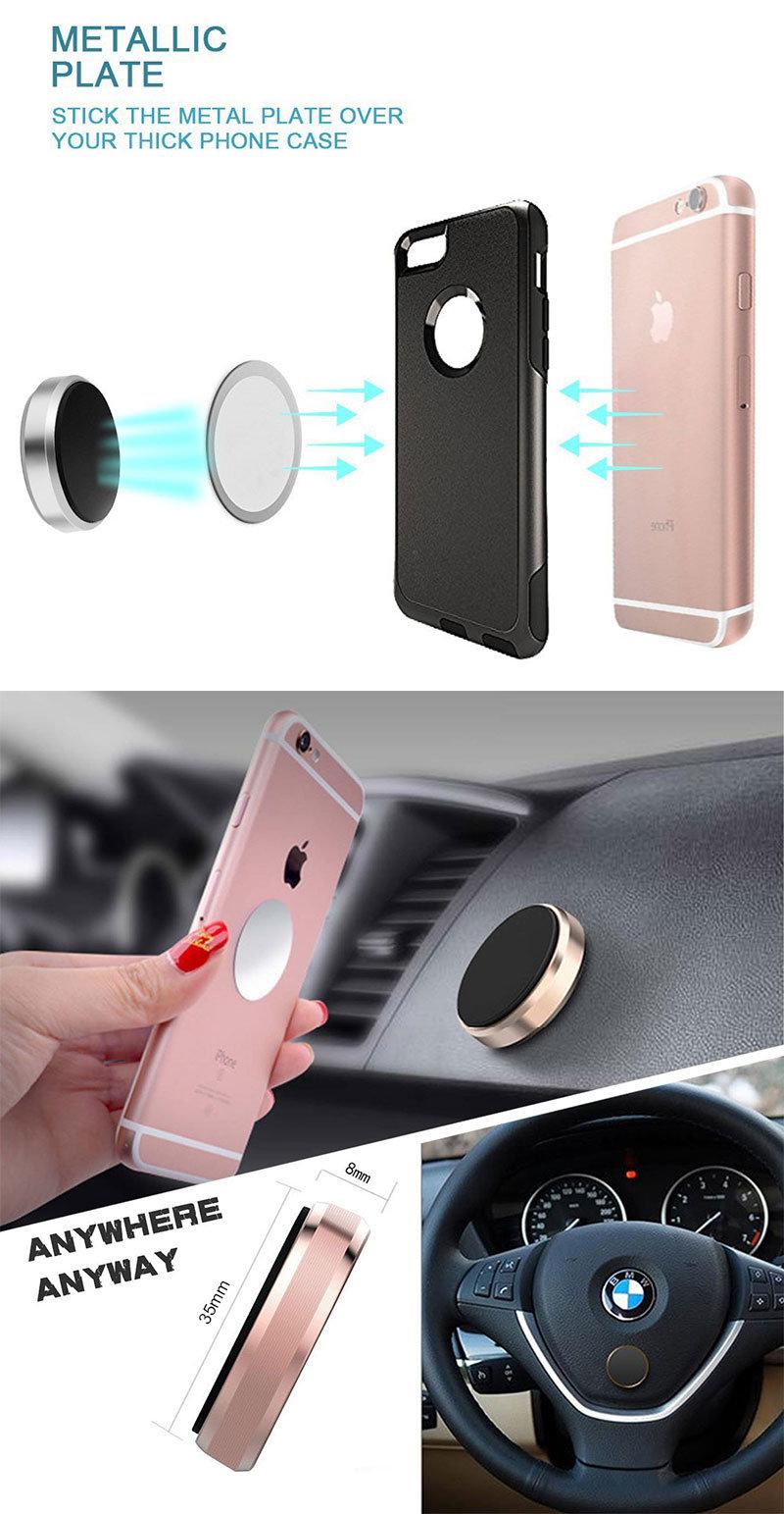 Car Magnetic Dashboard Cell Mobile Phone Mount Holder Stand