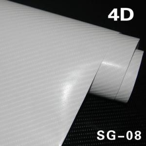 High Quality 1.52X30m with Air Free Bubbles 4D Car Carbon Fiber Folie Vinyl Wrap