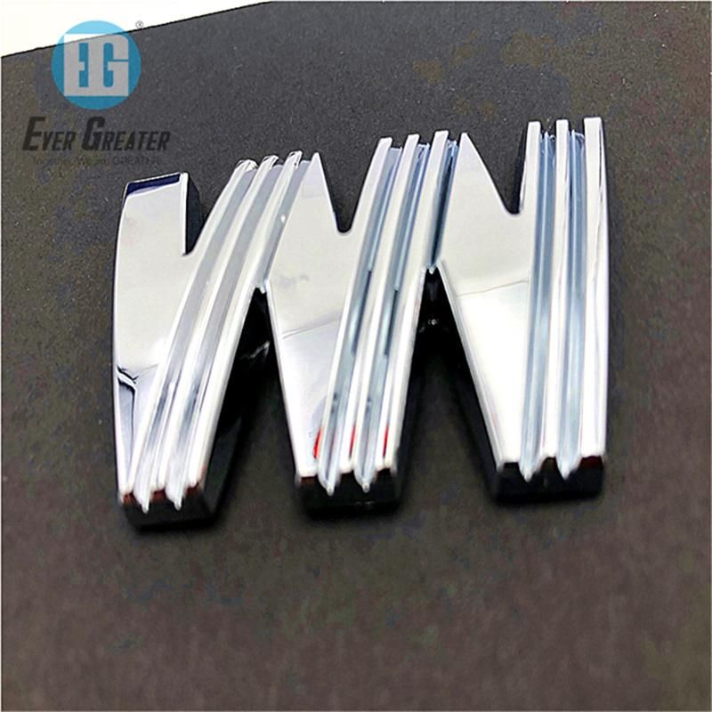 Car Metal Logo Emblem 3D Badges Custom Size