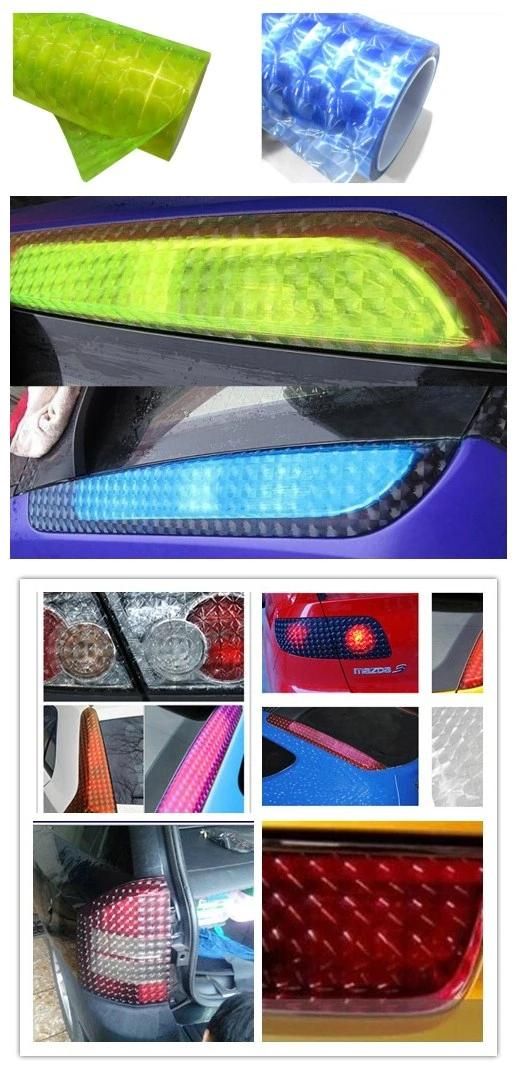 30cm*9m Wholesale Cat Eye Headlight Tint Film for Car Light