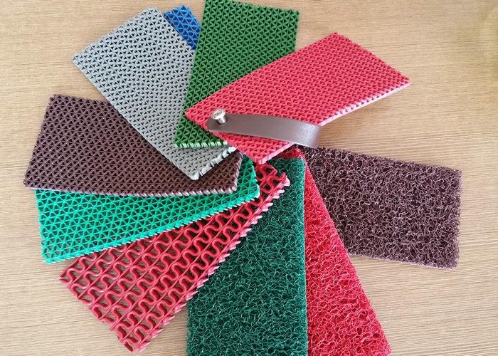 Anti-Slip Rubber Sheet, PVC Coil Mat, Rubber Mat with Foam Backing, Alll Kinds of Color