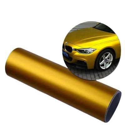 Matte Chrome Metallic Adhesive Car Wrap Material Car Warp Vinyl Matt Wrap Film Matte Adhesive Wrapping Vinyl