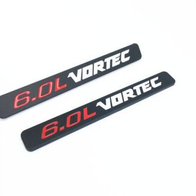 6.0L Vortec Badge Emblem 1500 2500HD 3500HD for Chevrolet Silverado Gmc Sierra Car Accessories Car Parts Decoration Emblem