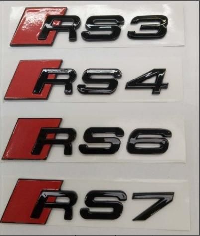 Custom ABS High Quality Black Car Letter Nameplate Badge Sticker