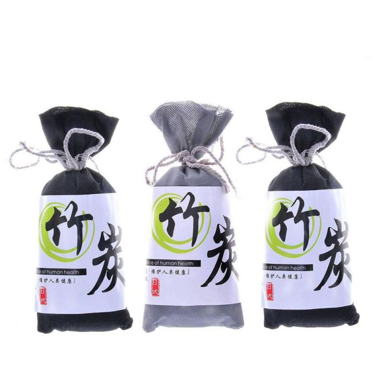 Charcoal Air Purifying Bag System Shoe Deodorizer Bamboo Activated Charcoal Odour Remover Air Freshen