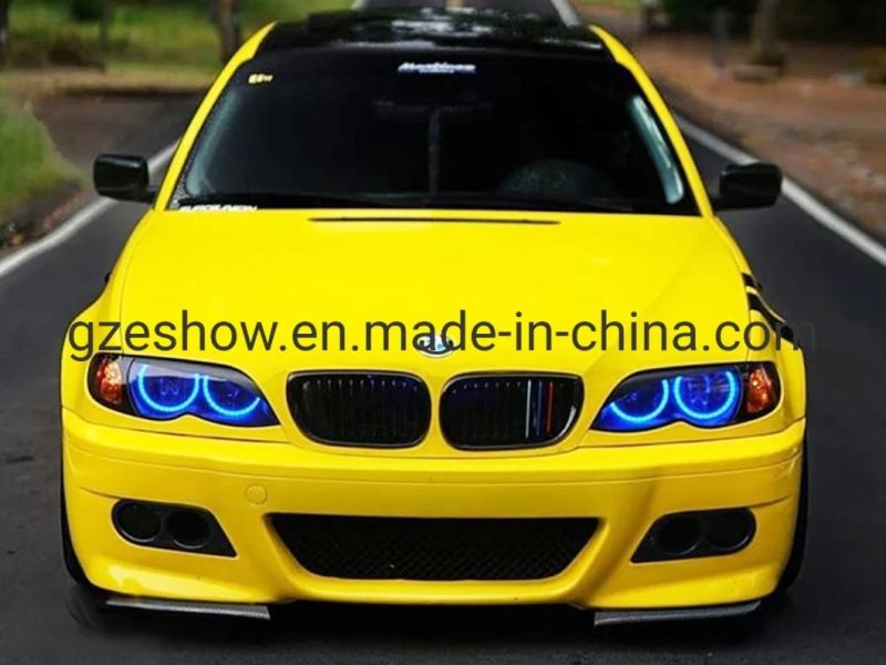 Ultra Glossy Yellow Color Changing Car Wrap Vinyl Film