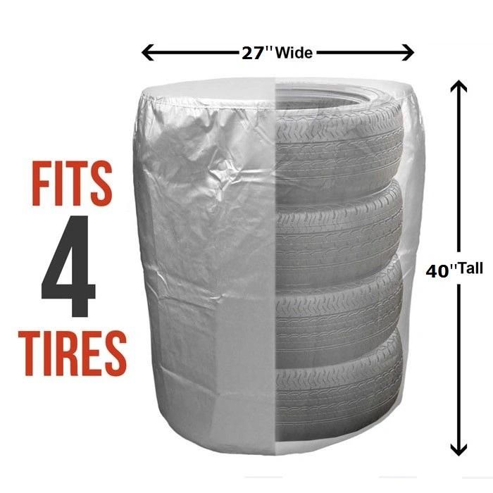 420d Oxford Auto Tyres Cover Wheels Storage Bag Protection Tyre Cover