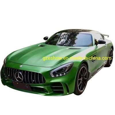 Chrome Scratch Green Car Wrap Vinyl Auto Wrapping Film