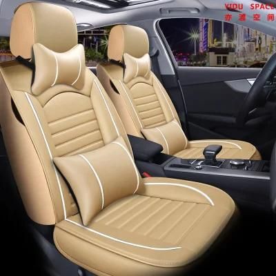 Car Accessories Car Decoration 360 Degree Full Covered Car Seat Cushion Universal Luxury PU Leather Auto Car Seat Cover