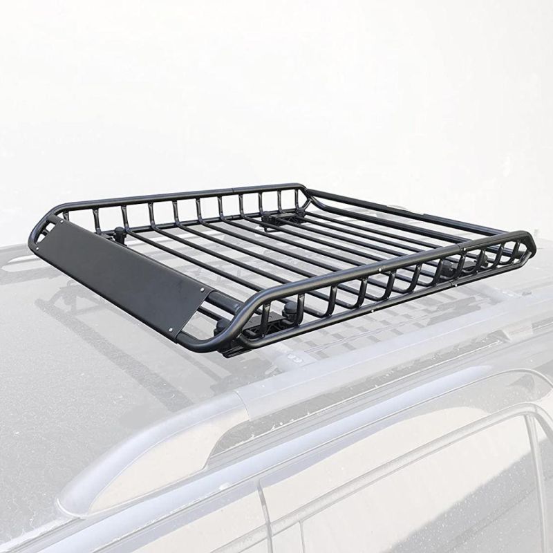 2022 OEM Universal Steel Roof Rack Car Top Cargo Carrier Rooftop Cargo Carrier Basket