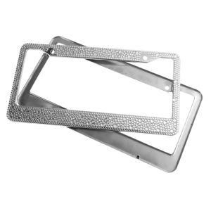 High Quality Diamond Rhinestone Decoration Car License Plate Frame