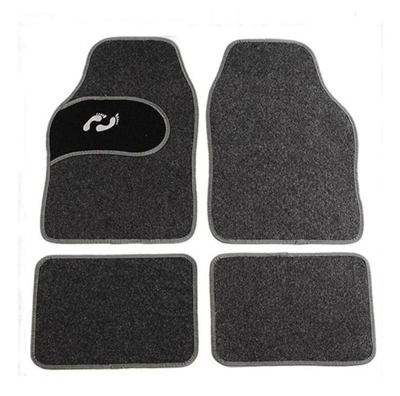 High Quality Flocking Car Floor Carpet Mat Mats Set