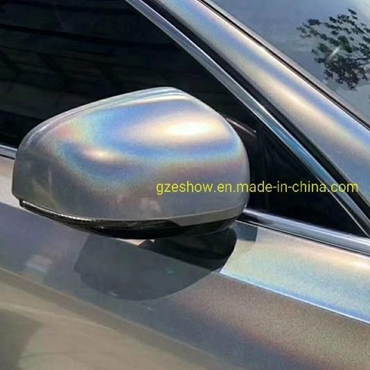 Diamond Laser Sliver Vinyl Color Changing Film Wrap