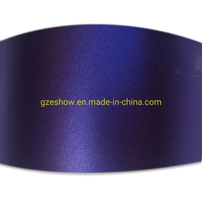 Matte Metallic Flake Light Purple Car Wraps Metallic Vinyl