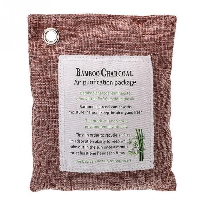 Bamboo Charcoal Bag Fresh Air Purifier Bag Natural Reusable Air Freshener Bags