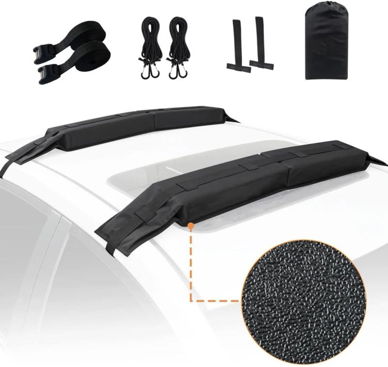 Universal Surf Roof Rack Pad Heavy Duty Car Soft Roof Rack Pad