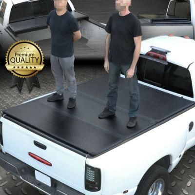 Hard Folding Tonneau Cover - Nissan Titan 5.7FT Pickup Truck Bed Cover