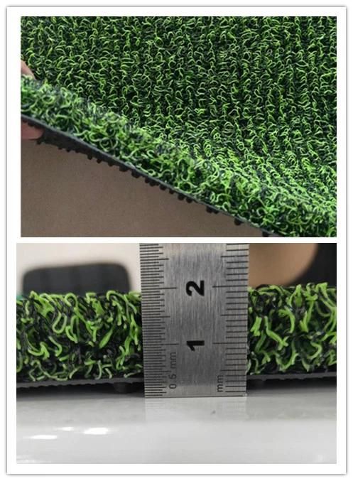 Korea Hot Sales Eco-Friendly Anti-Slip Dotp Spike/Nail Backing PVC Coil Noodle Car Mat