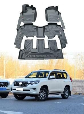 New Arrived Car Accessories Parts Interior 3D Foot Mat for Toyota Prado 2018~on