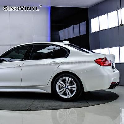 SINOVINYL Air Free Bubble Vinyl Matte Electro Metallic Removable Film Foil Car Wrap Film