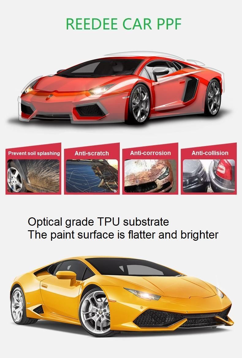 Reedee 3m Quality Anti Scratch Clear Car Paint Protection Film