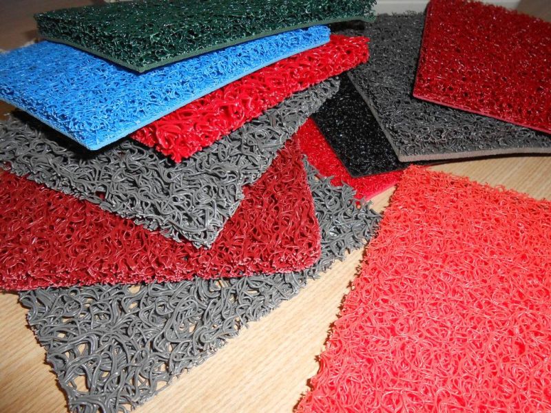 Anti-Slip Rubber Sheet, PVC Coil Mat, Rubber Mat with Foam Backing, Alll Kinds of Color