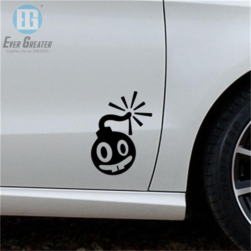 Customized Waterproof PVC Material Green Decoration Car Sticker