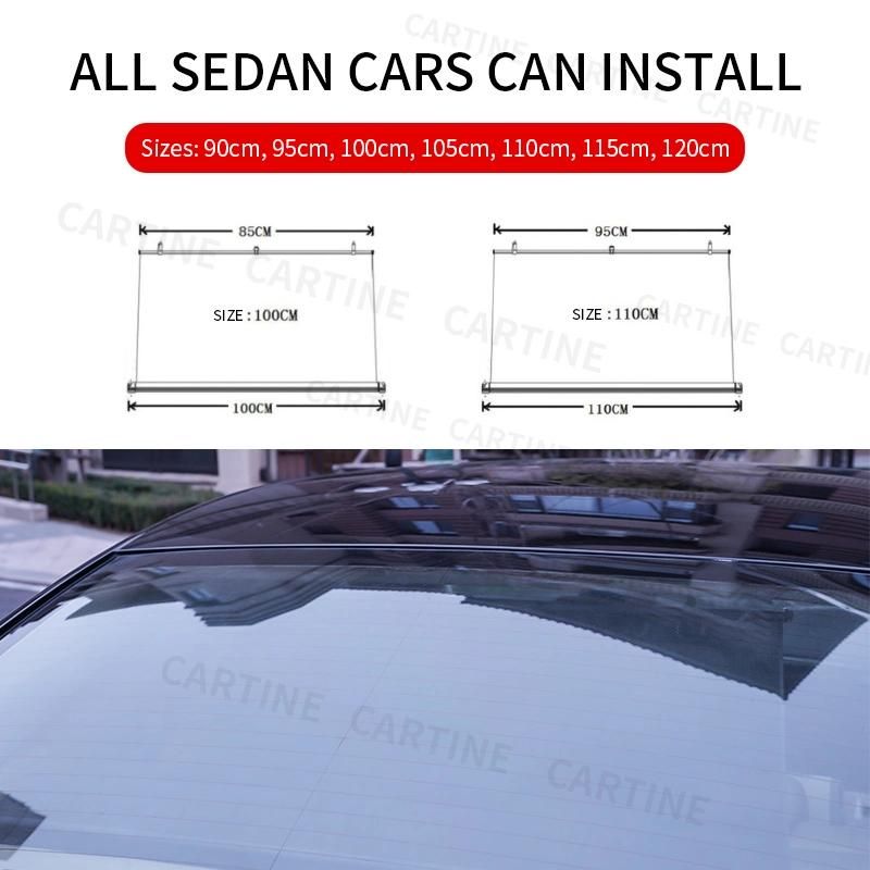 Handle by Hand Car Curtain Sunshade/Car Automatic Sun Shade