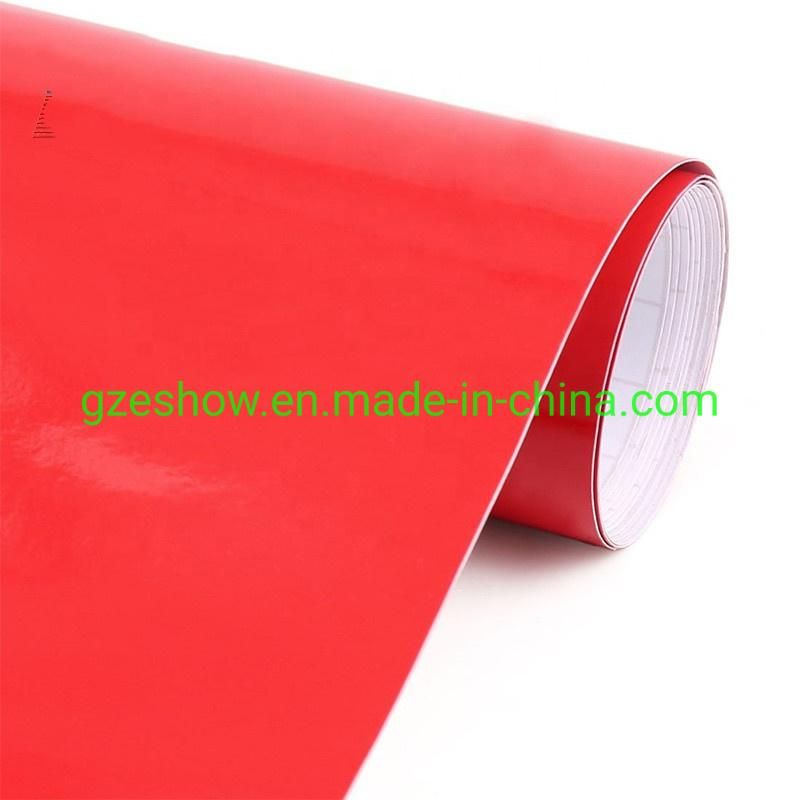 Air Bubble Free Red Car Wrap Vinyl Used for Automobiles