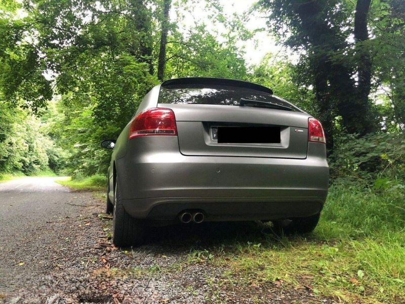 Ultra Matte Grey Vinyl Car Wrap Film with Air Bubble Free