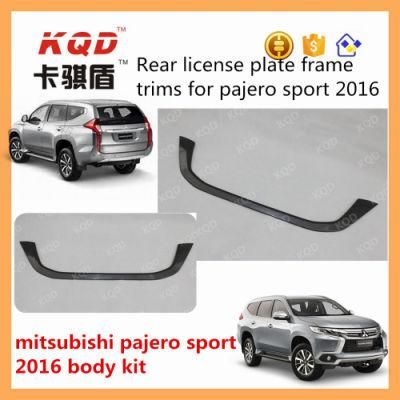 ABS Plastic Car License Plate for Mitsubishi Montero Sport 2016