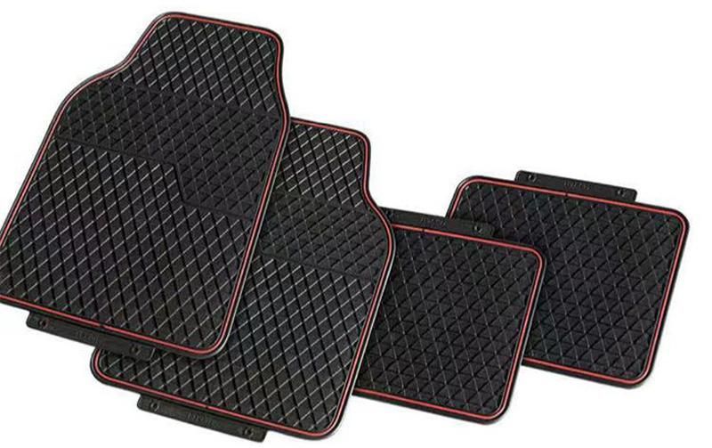 China Manufacturer Full Custom Car Floor Mats Set 4 Pieces PVC Universal Car Floor Mat