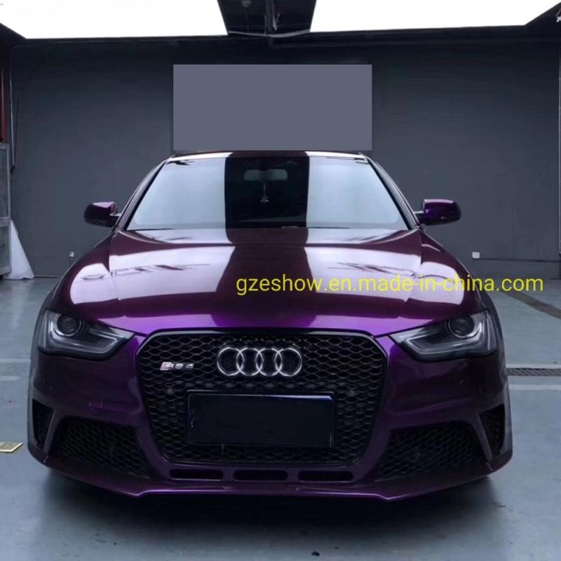 Purple Super Glossy Metallic Car Vinyl Wrap