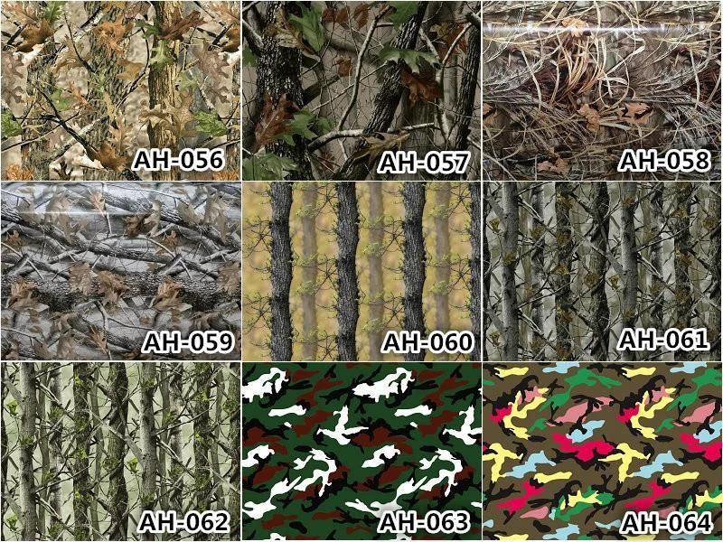 1.52*28m Car Decal Sticker Real Tree Camo Vinyl Wrap with Air Release