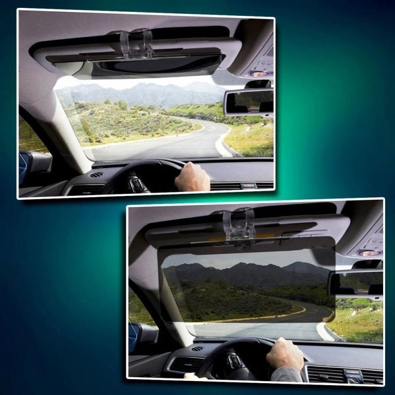 2 in 1 Car Anti-Glare Sun Visor Sunshade and UV Rays Blocker