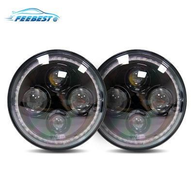 Left &amp; Right Front Headlight Head Lamp for Land Rover Defender 1996+