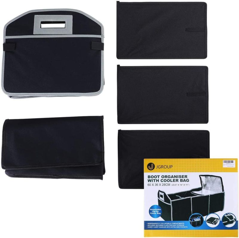 Trunk/Car Organizers and Storage, Folding Compartments Are Easily Expandable, Large Storage Capacity Suit Any in-Vehicle Organizers