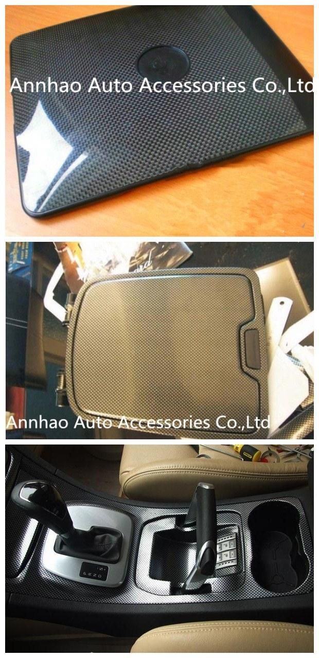 Air Bubble Channel Car Exterior Accessories 2D Carbon Fiber Vinyl