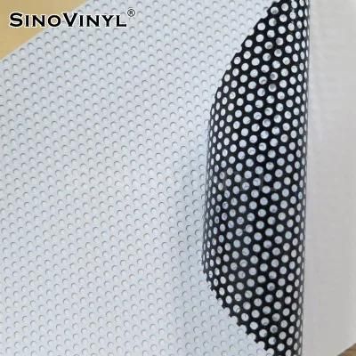 SINOVINYL PVC Self Adhesive One Way Vision Film Private Poster Vinyl