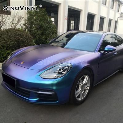 SINOVINYL Good Quality Chameleon Auto Skin Full Wrap Long Durability Car Vinyl Film