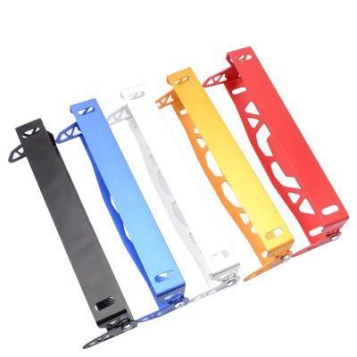 Car Universal Aluminum Adjustable Rotating Car License Plate Frame Holder