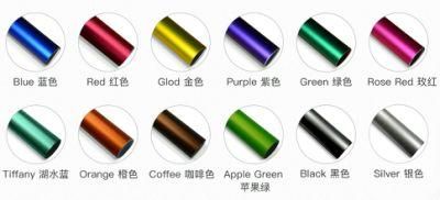 UV Protection Satin Metallic Ice-Chrome Vinyl Film with Bubble Free