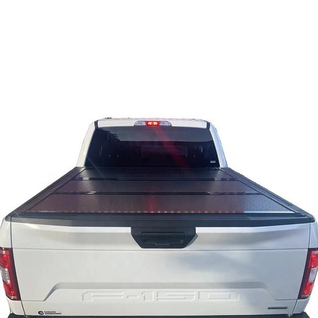 USA Patent Hard Tri Fold Tonneau Truck Bed Cover for 2016-2020 Toyota Tacoma 6FT FT