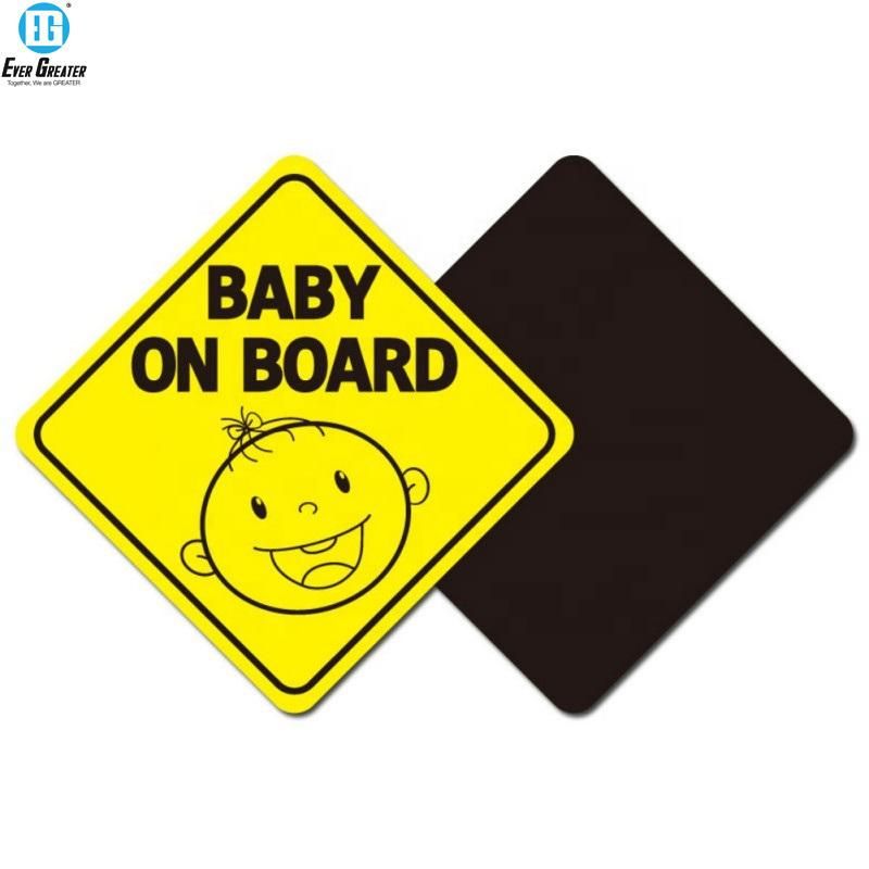 Punk Anime Baby on Board Sticker