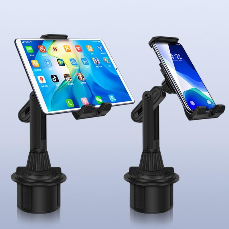 360 Degrees Rotating Universal Car Cup Holder for 4-13 Inch Mobile Phone Tablet Stand Bracket Holder